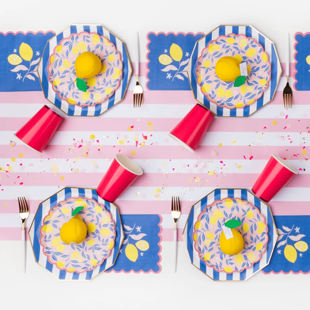 Discount Bonjour Fete Lemon Zest Small Plates
