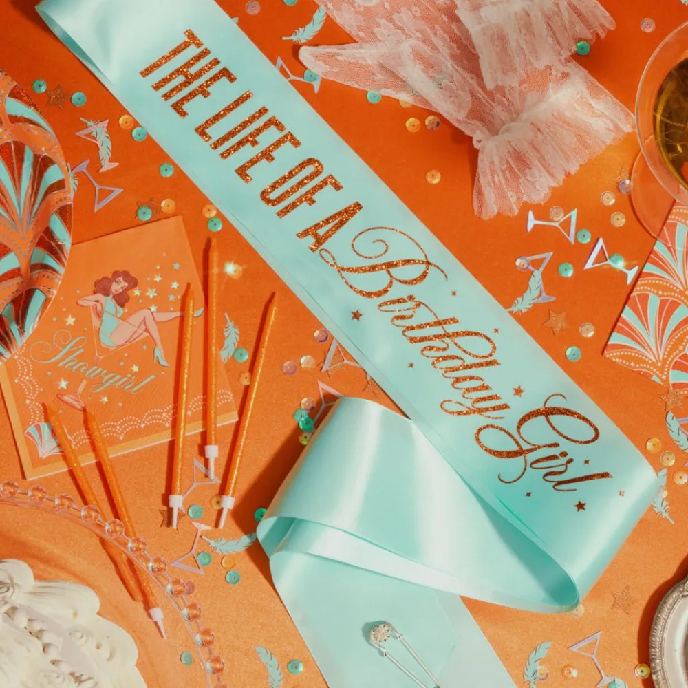 Hot xo, Fetti Life of a Birthday Girl Party Sash