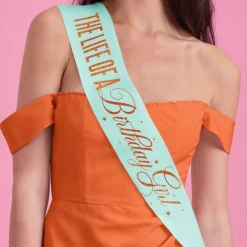 Hot xo, Fetti Life of a Birthday Girl Party Sash