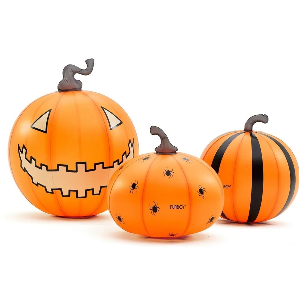 Discount Funboy Light-Up Inflatable Pumpkin Decor, Set of 3