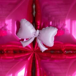 Hot Burst Party Co Lilac Bow Foil Balloon
