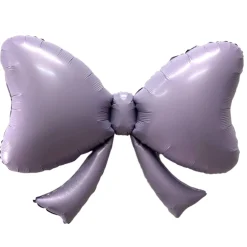 Hot Burst Party Co Lilac Bow Foil Balloon