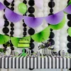 Best Devra Party Lime Green Bunting Fan Garland