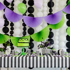 Best Devra Party Lime Green Bunting Fan Garland