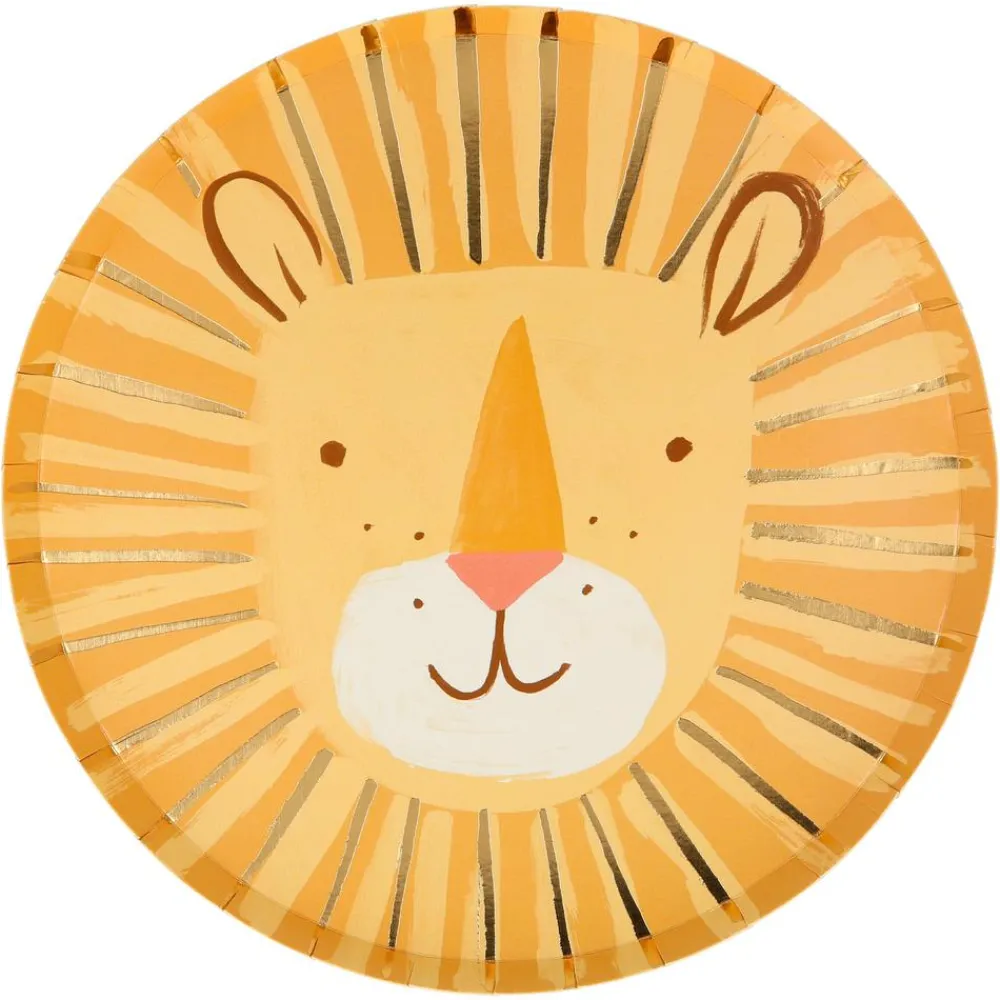 Clearance Meri Meri Lion Party Plates