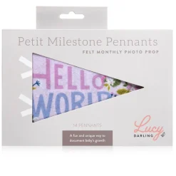Sale Lucy Darling Little Artist Petit Milestone Pennants