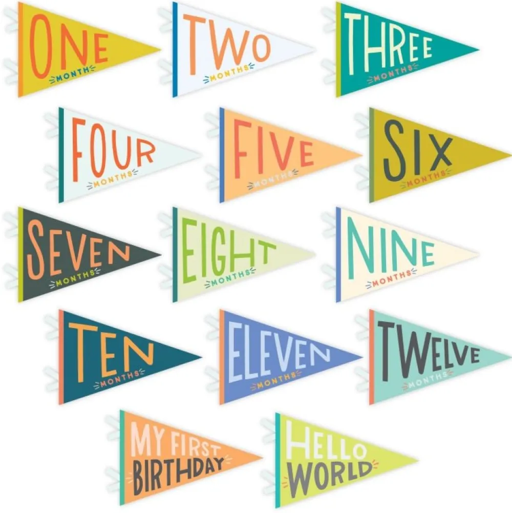 Best Lucy Darling Little Kaleidoscope Petit Milestone Pennants