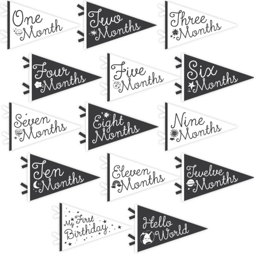 New Lucy Darling Little Stargazer Petit Milestone Pennants