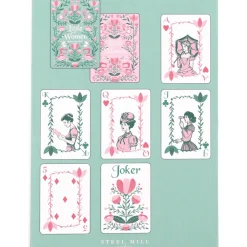 Outlet Steel Mill Gifts Little Women Playing Cards Set