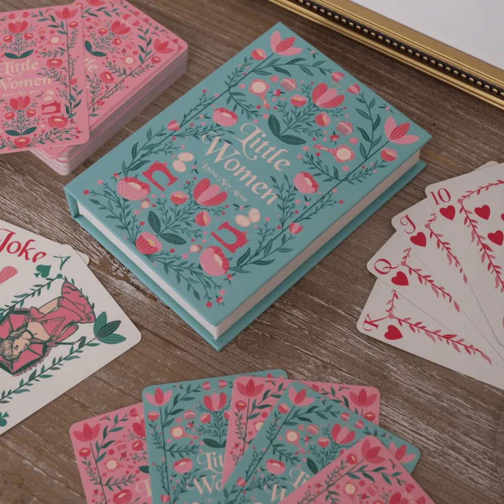Outlet Steel Mill Gifts Little Women Playing Cards Set