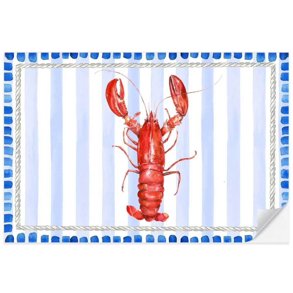 Sale Cami Monet Lobster Bake Paper Placemats