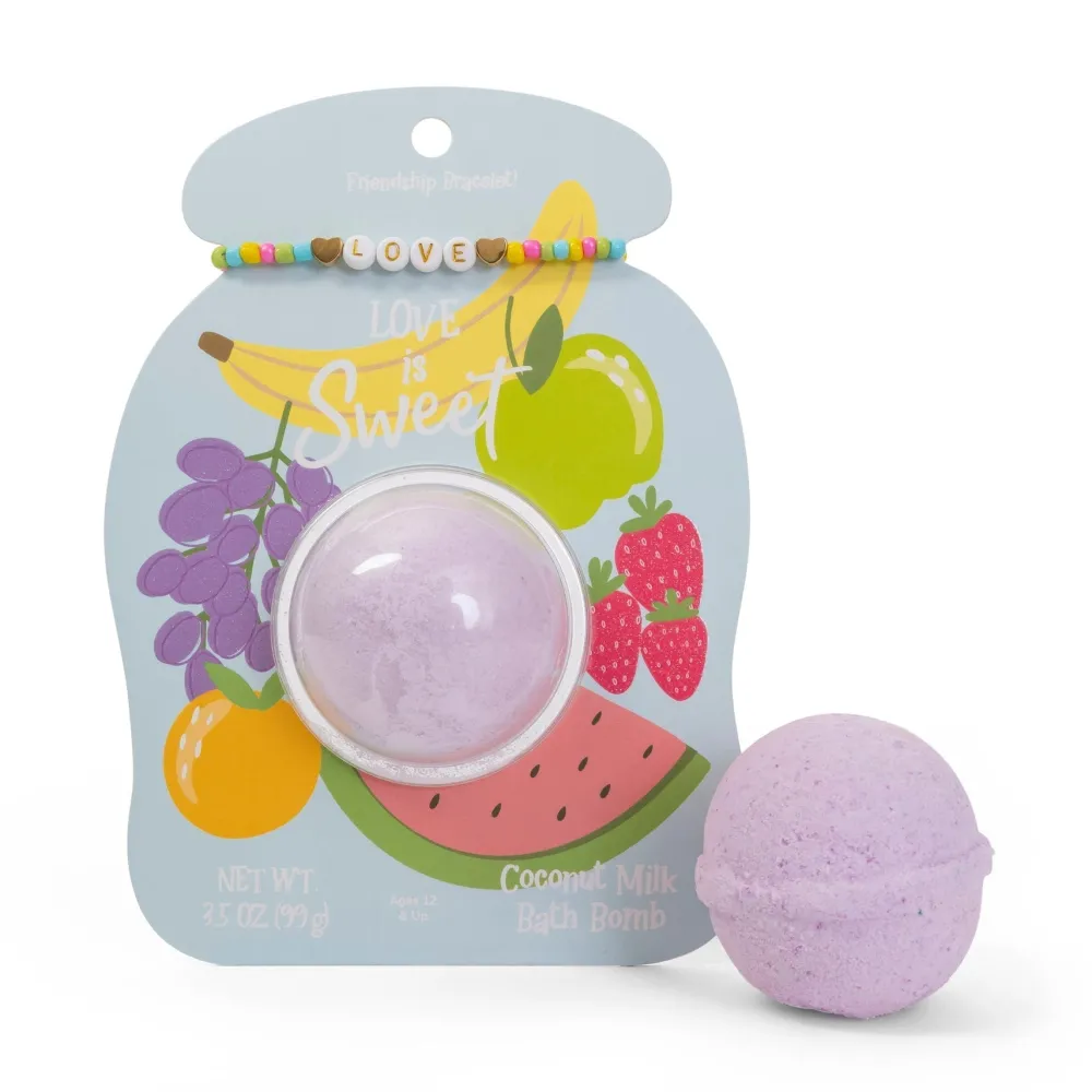 Cait + Co Love Friendship Bracelet Bath Bomb
