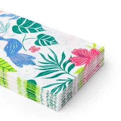 Clearance Bonjour Fete Luau Tropical Bird Guest Towels