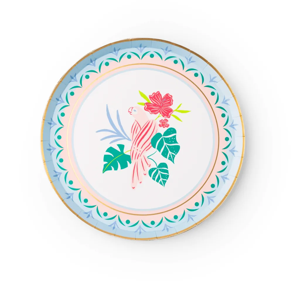 Best Bonjour Fete Luau Tropical Bird Small Plates