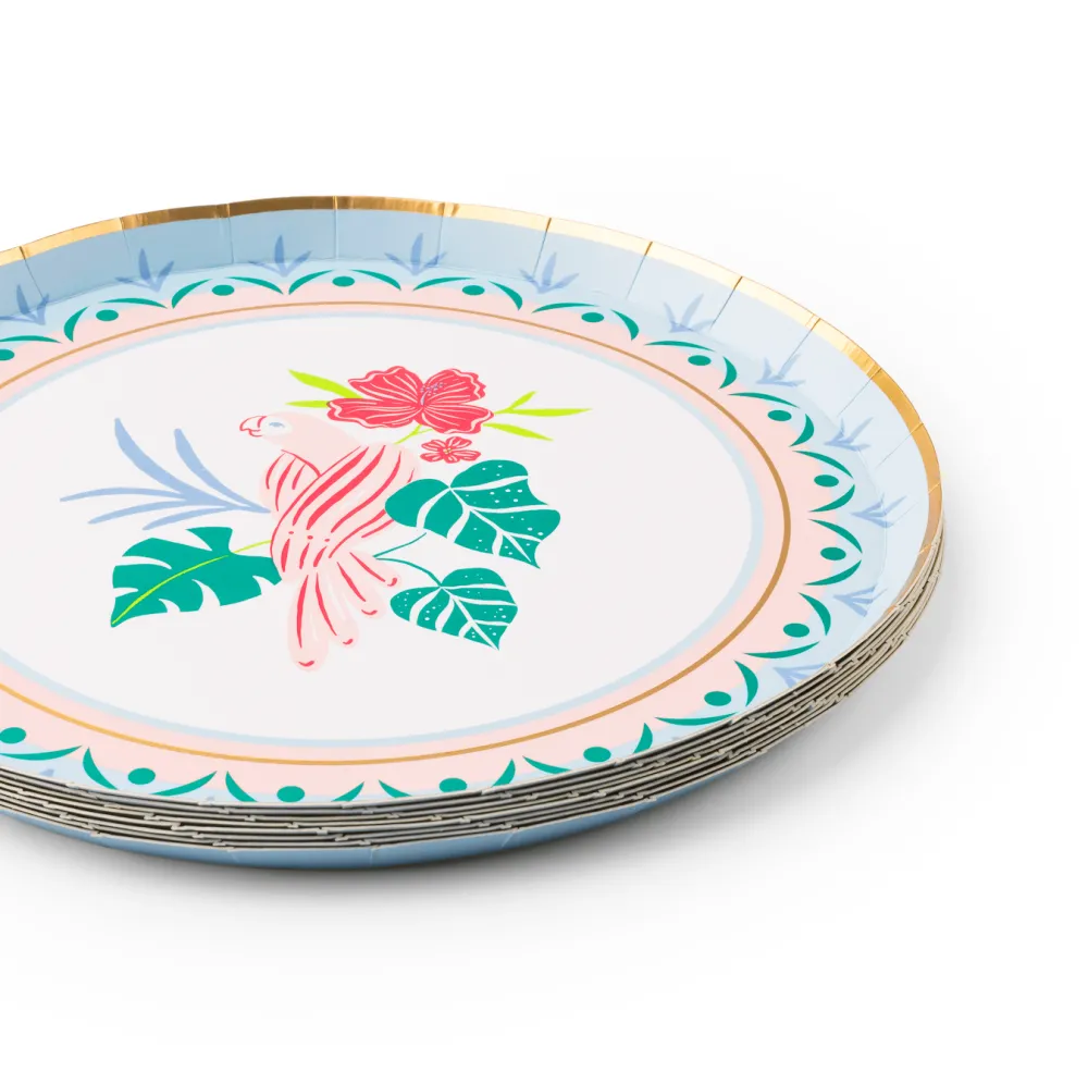 Best Bonjour Fete Luau Tropical Bird Small Plates