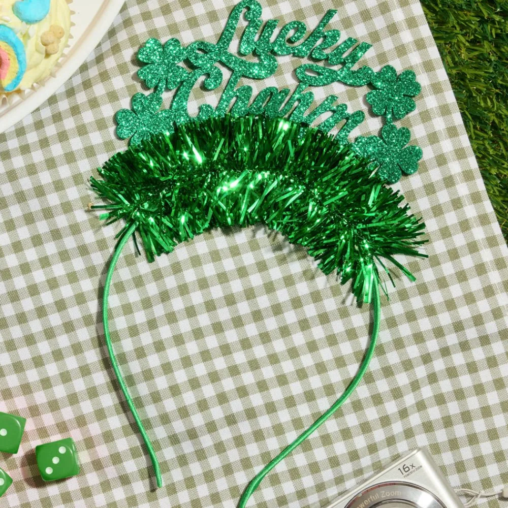Online xo, Fetti Lucky Charm Shamrock Headband