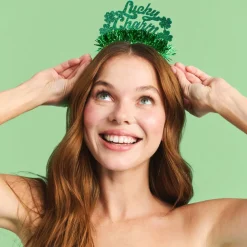 Online xo, Fetti Lucky Charm Shamrock Headband