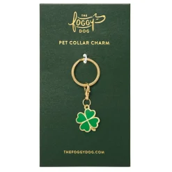 Discount The Foggy Dog Lucky Clover Collar Charm