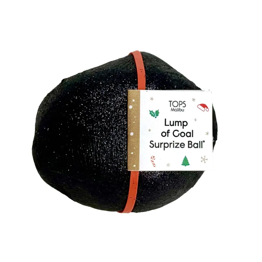 TOPS Malibu Lump of Coal Mini Surprise Ball