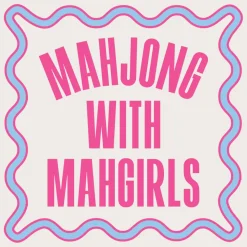 Hot soiree-sisters Mahjong Cocktail Napkins