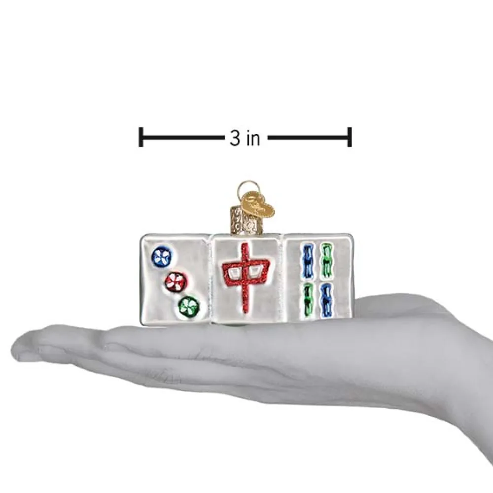 Discount Old World Christmas Mahjong Ornament