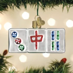 Discount Old World Christmas Mahjong Ornament