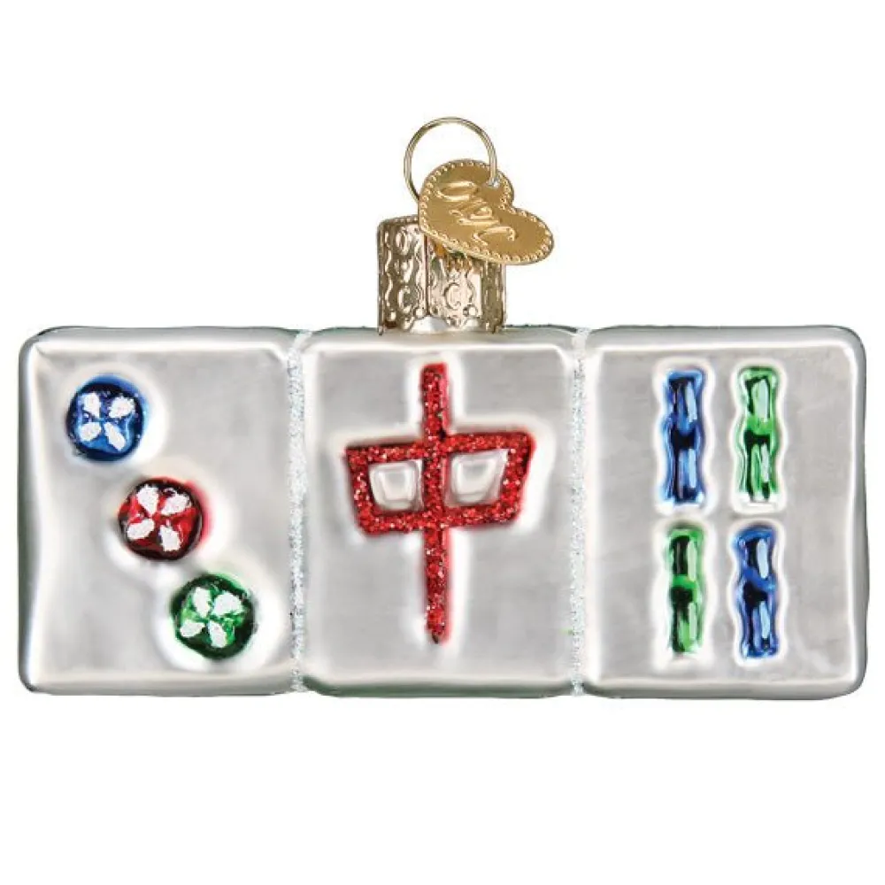 Discount Old World Christmas Mahjong Ornament