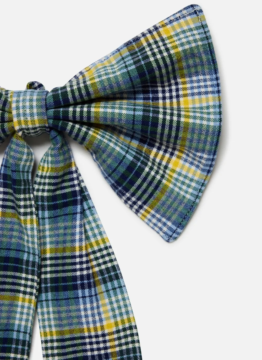 Best Heather Taylor Home Maine Plaid Multicolor Fabric Bow