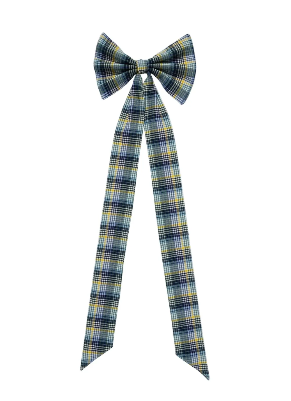 Best Heather Taylor Home Maine Plaid Multicolor Fabric Bow