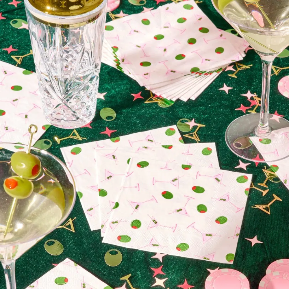 Clearance xo, Fetti Martini Napkins