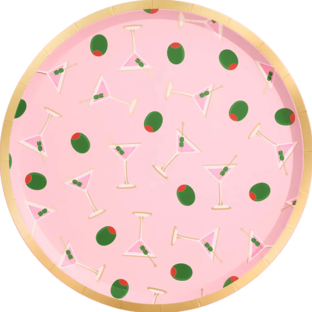 Best xo, Fetti Martini Party Plates