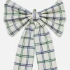 Clearance Heather Taylor Home Mayfair Plaid Hunter Fabric Bow