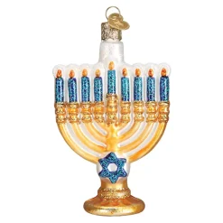 Old World Christmas Menorah Ornament