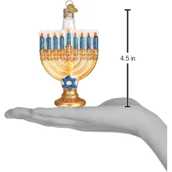 Old World Christmas Menorah Ornament