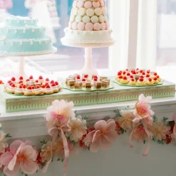 New Meri Meri X Laduree Paris Floral Garland
