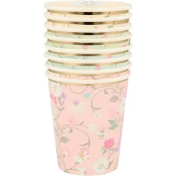 Clearance Meri Meri X Laduree Paris Floral Party Cups