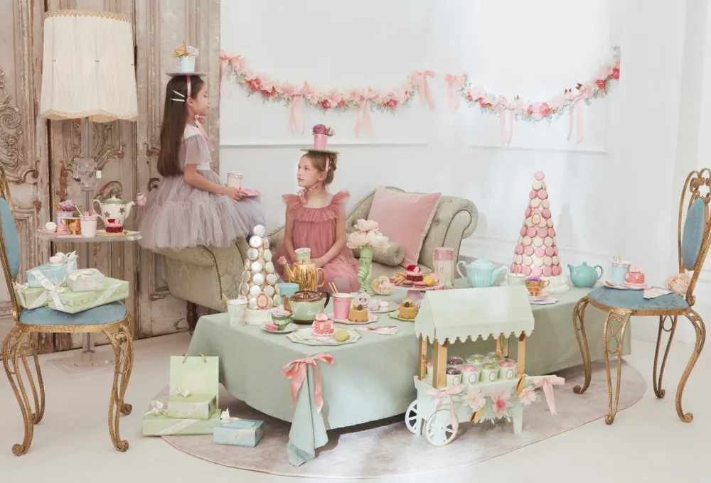 Outlet Meri Meri X Laduree Paris Macaron Pyramid Party Napkins