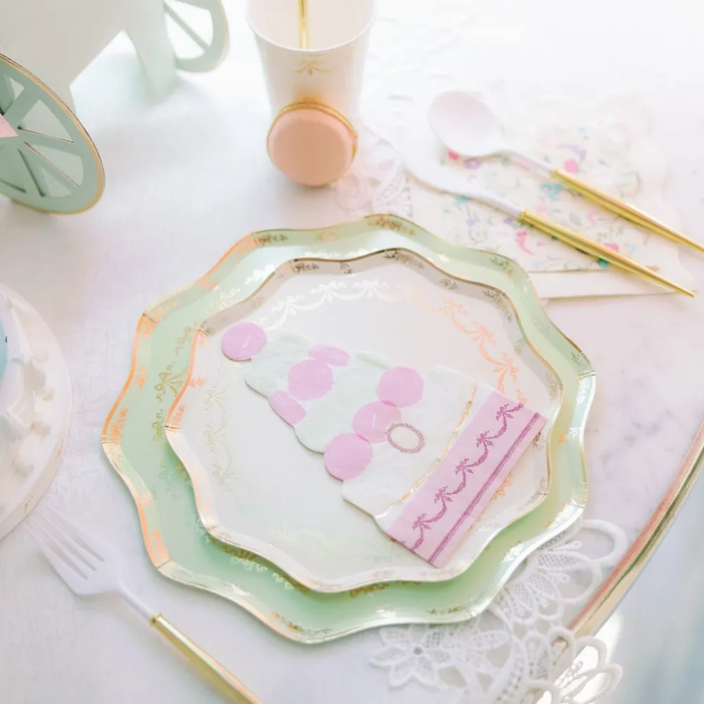 Outlet Meri Meri X Laduree Paris Macaron Pyramid Party Napkins