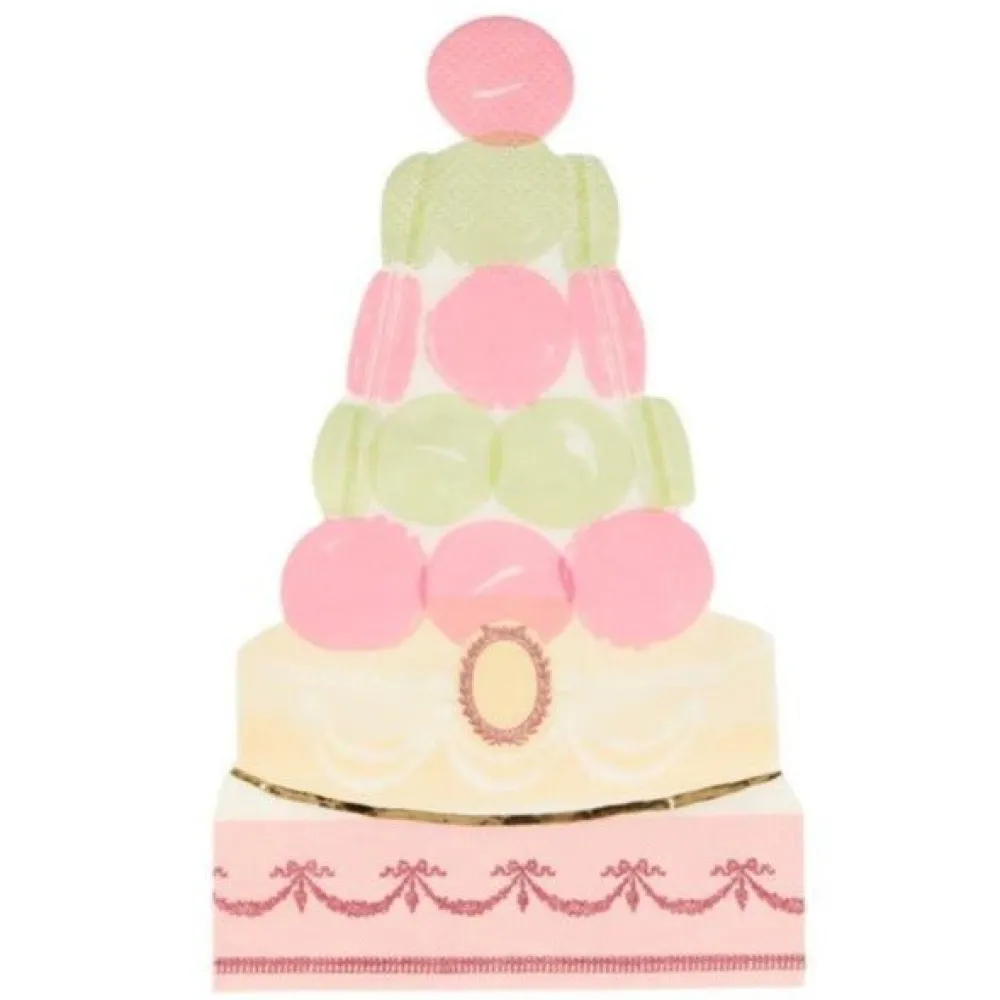 Outlet Meri Meri X Laduree Paris Macaron Pyramid Party Napkins