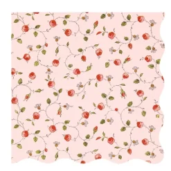 Meri Meri X Laduree Paris Rose Bud Napkins