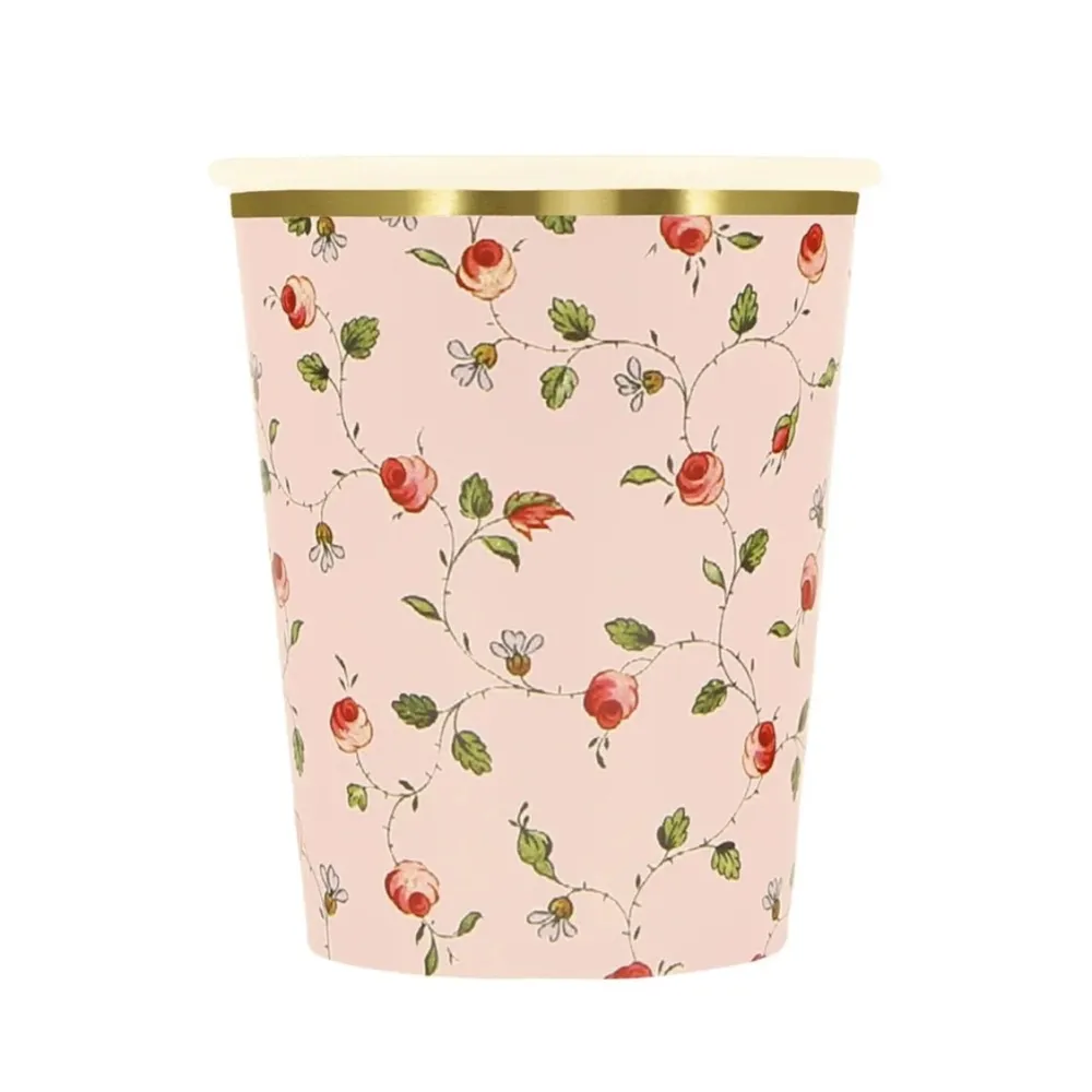 Outlet Meri Meri X Laduree Paris Rose Bud Party Cups