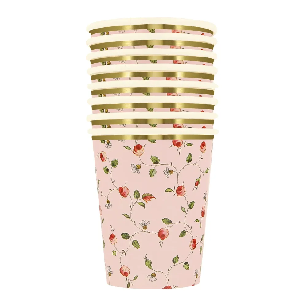 Outlet Meri Meri X Laduree Paris Rose Bud Party Cups