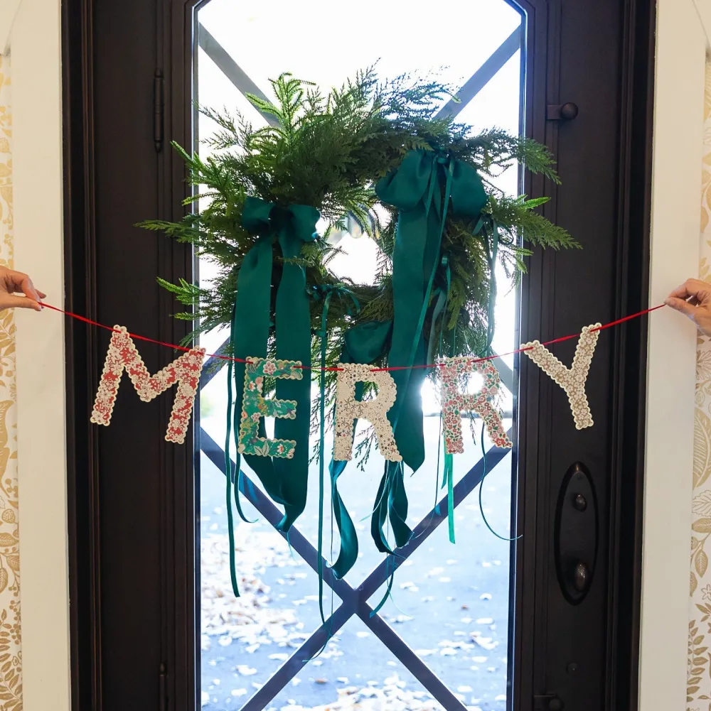 Discount Meri Meri x Liberty Merry Christmas Garland Set