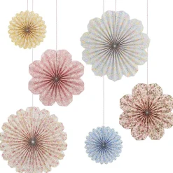 Hot Meri Meri X Liberty Paper Pinwheel Decorations