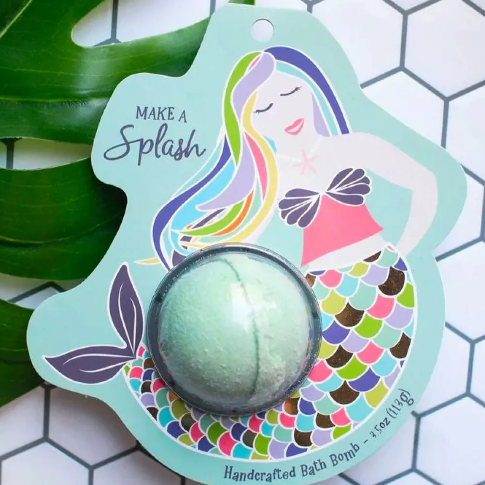 Hot Cait + Co Mermaid Clamshell Bath Bomb