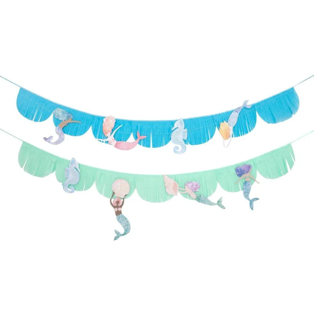 Hot Meri Meri Mermaid Fringe Garland