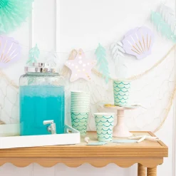 New My Mind’s Eye Mermaid Tail Party Cups