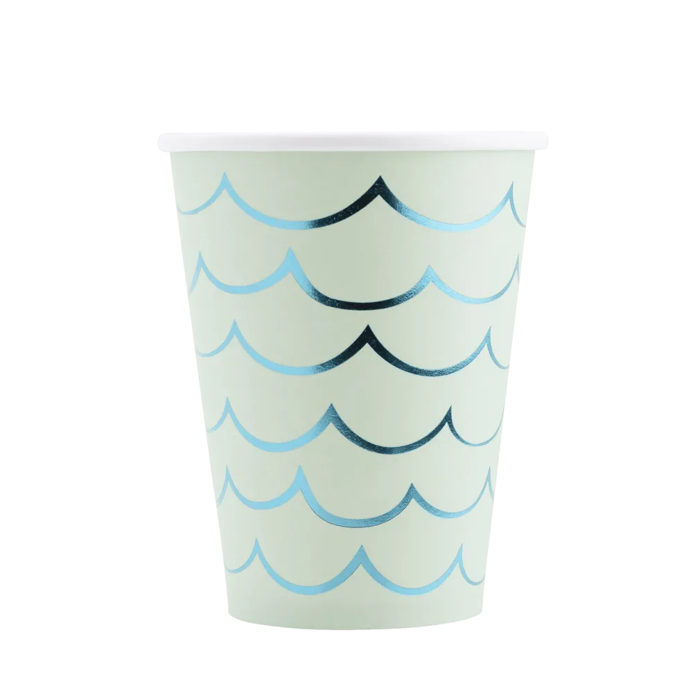 New My Mind’s Eye Mermaid Tail Party Cups