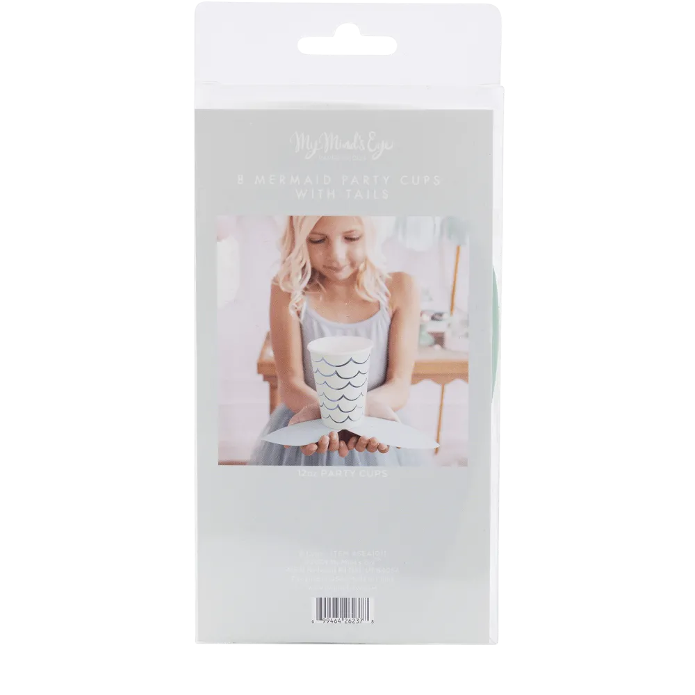 New My Mind’s Eye Mermaid Tail Party Cups