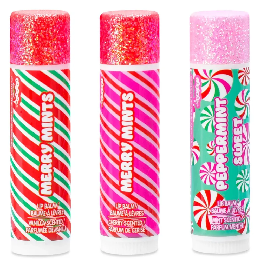 Clearance Iscream Merry Mints Lip Balm Trio